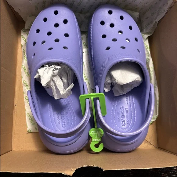 CROCS crush platform clog - Lavender - Picture 1 of 2